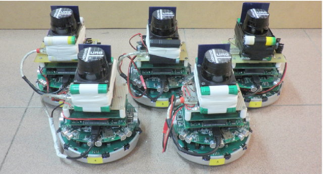Mobile robotics experimental set-up at LAI UNICAS